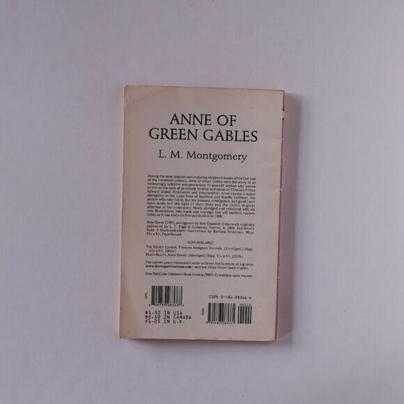 1994 Anne of Green Gables Paperback Illustrated Childrens Classic Book Lucy Maud - Picture 5 of 9